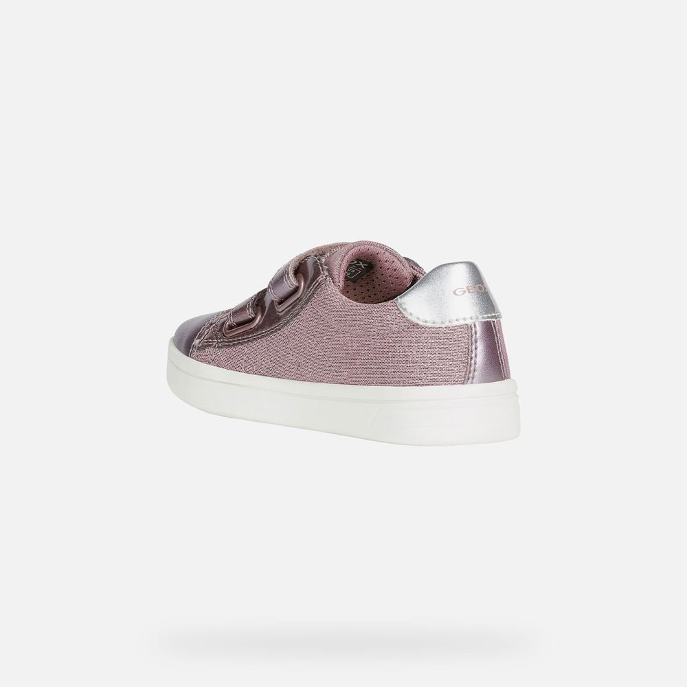 Tenis Geox Menina Rosa - Djrock - KSBYO2315